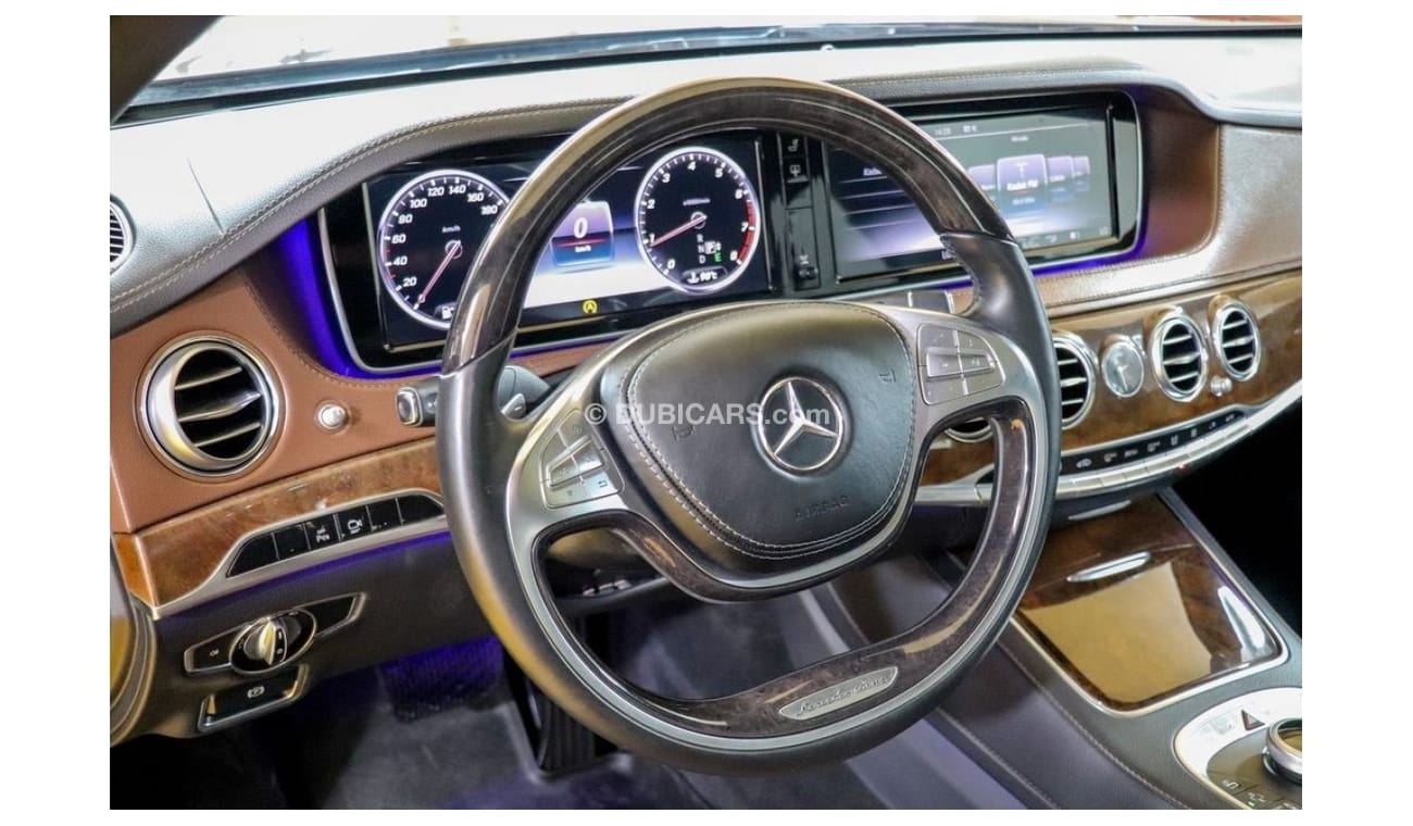 Mercedes-Benz S 400 RESERVED ||| Mercedes-Benz S400 (Maybach Body Kit) 2015 GCC under Warranty with Flexible Down-Paymen