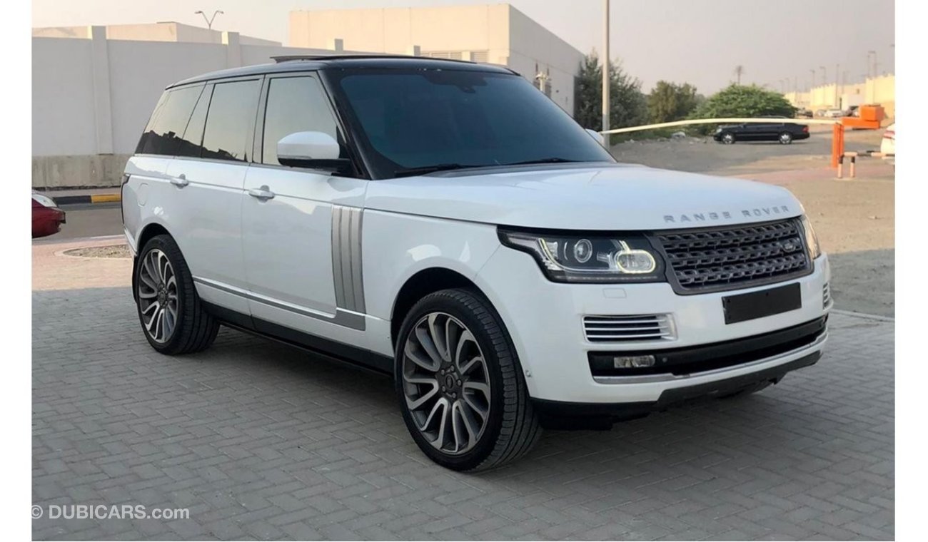 Land Rover Range Rover Vogue SE Supercharged Rang rover SE supercharger | 2013 | GCC | V8 |