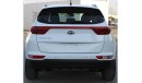 Kia Sportage kia sportage 2017 white GCC  2.0  excellent condition without accident