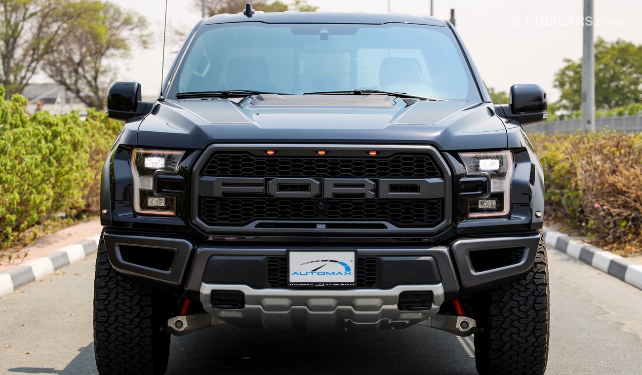 Ford Raptor 2020  SuperCab 3.5L-V6 GCC, 0km w/ 3Yrs or 100,000km Warranty + 3Yrs Service @ AL Tayer