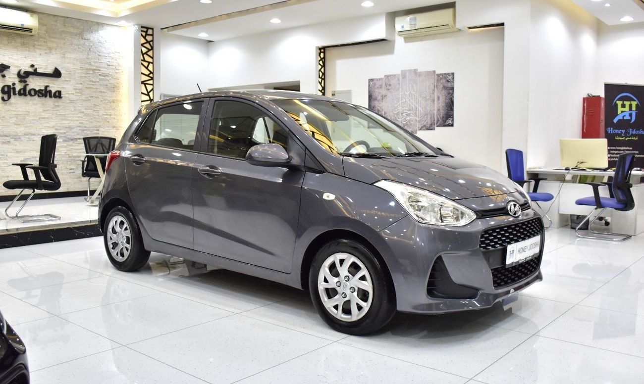 Hyundai Grand i10 EXCELLENT DEAL for our Hyundai Grand i10 ( 2018 Model ) in Grey Color GCC Specs