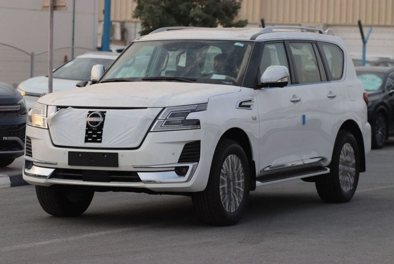 Nissan Patrol PLATINUM 5.6L V8, LEATHER SEAT, ELECTRIC SEAT, 360 CAMERA, SUNROOF,  MODEL 2024 FOR EXPORT ONLY