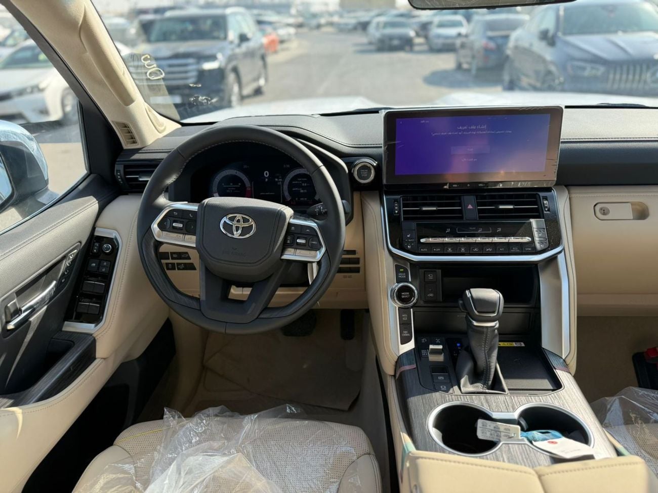 تويوتا لاند كروزر Land Cruiser VXR 3.5L Twin Turbo A/T Petrol 4X4 .7 Seats . 5 Doors 2026 Model