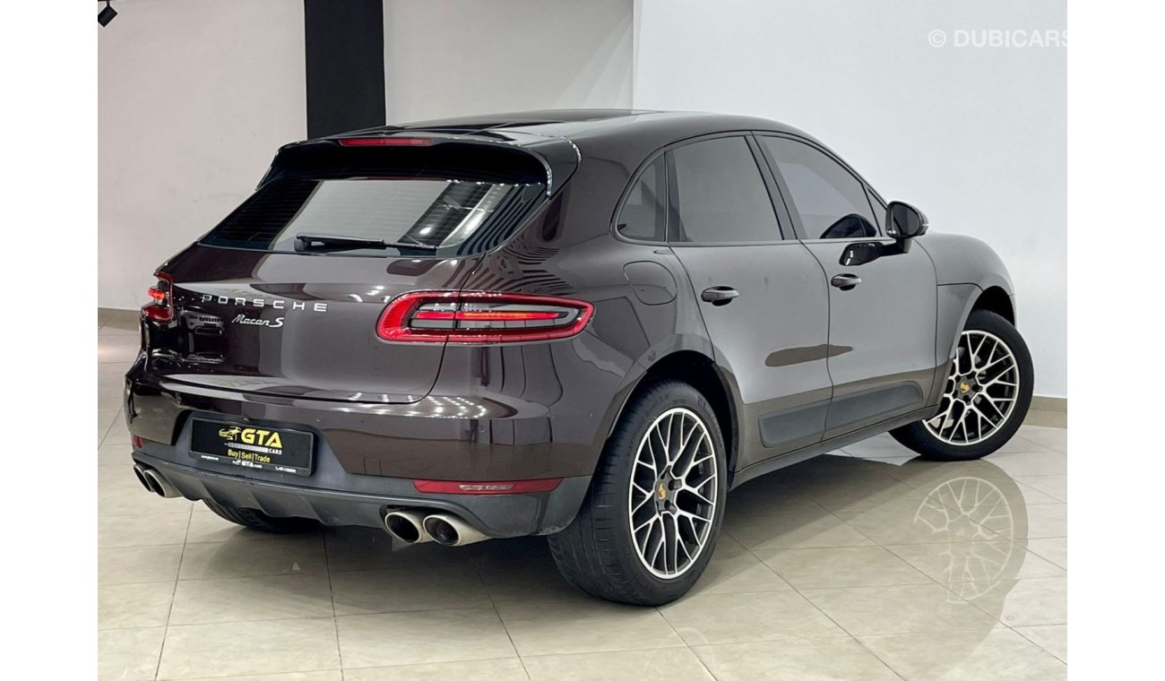 بورش ماكان أس 2016 Porsche Macan S, Service History, Warranty, GCC