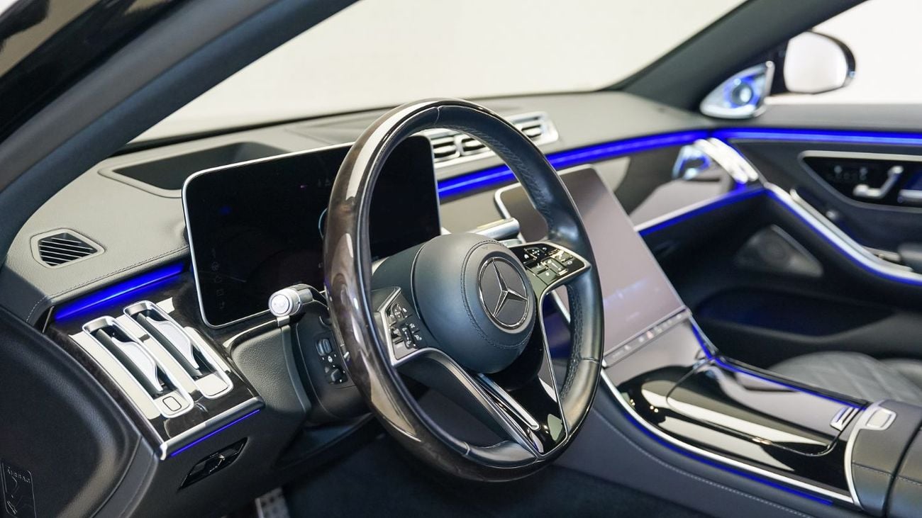 Mercedes-Benz S 500 4MATIC 3.0L AMG Line | Special Offer | AED 5,631 PM | S63 Styling, Chauffeur Package |