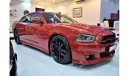 دودج تشارجر EXCELLENT DEAL for our Dodge Charger SRT 6.4L HEMI 2014 Model!! in Red Color! GCC Specs