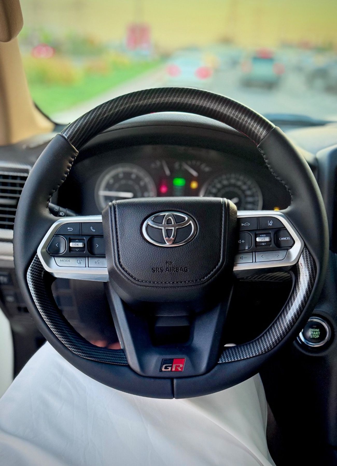 تويوتا لاند كروزر 2009 FACELIFTED 2025 WITH INTERIOR AND EXTERIOR FULL OPTION V6 GCC SPECIFICATION