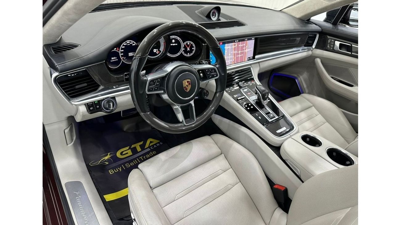 Porsche Panamera 2018 Porsche Panamera Turbo, Nov 2024 Porsche Warranty, Full Options, Low Kms, GCC