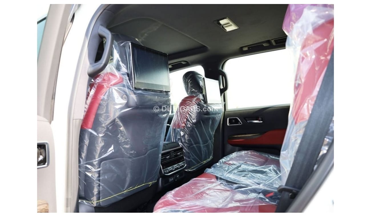 New Toyota Land Cruiser 3.5L Twin Turbo Benzene VXR Z Exclusive Red/Black interior New