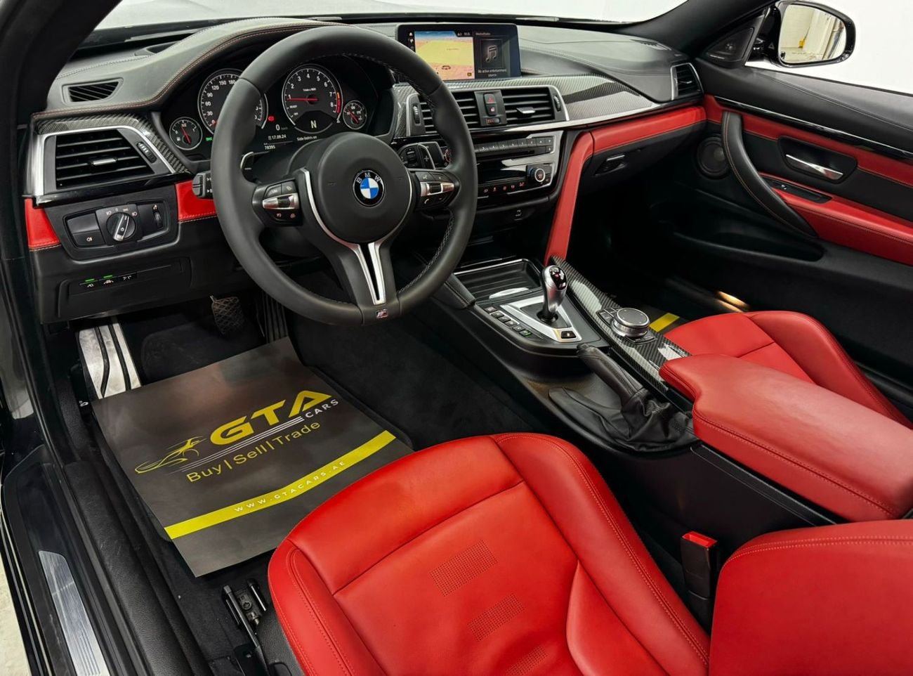 BMW M4 2018 BMW M4 Competition Coupe, Warranty, Full BMW Service History, Excellent Condition, GCC