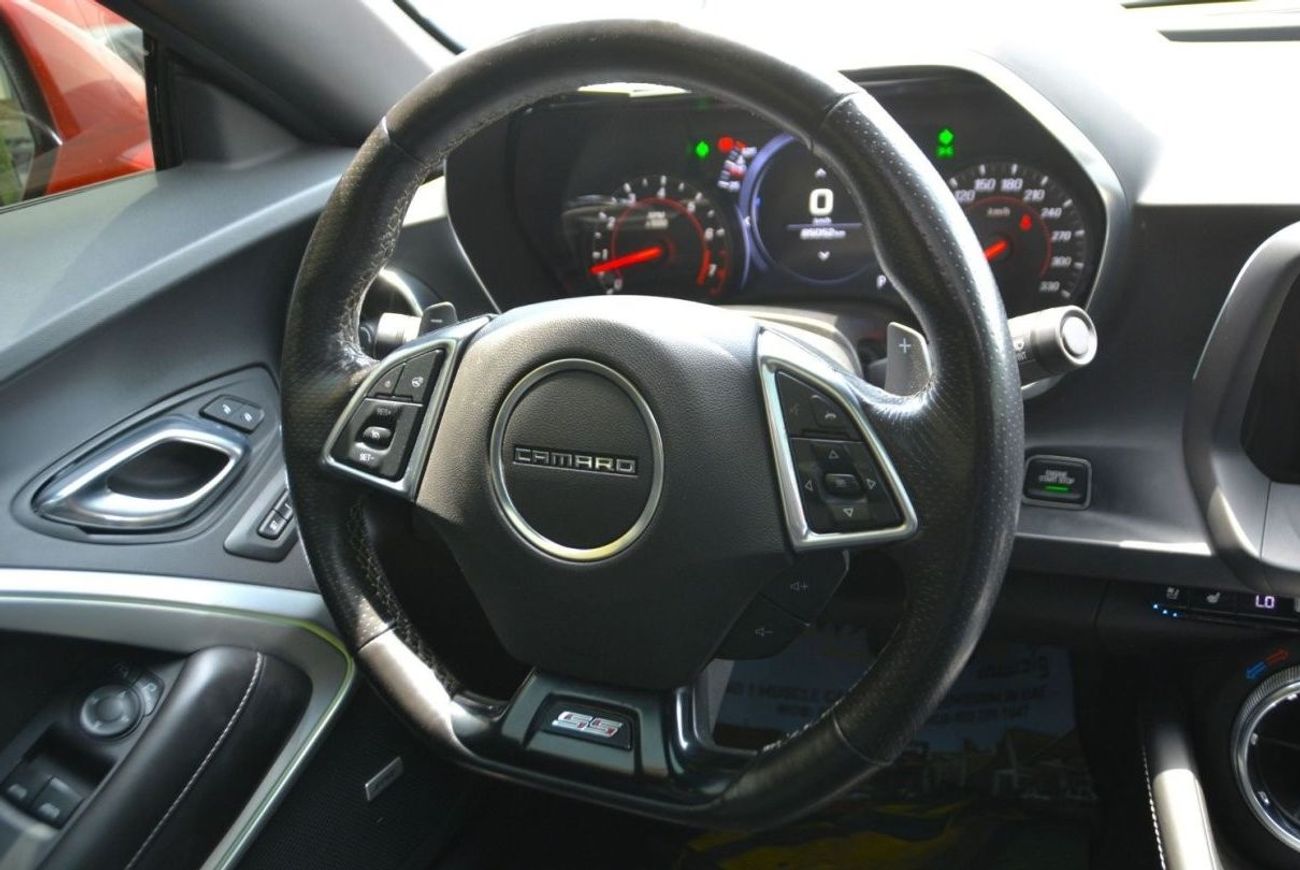 شيفروليه كامارو 8 سلندر 6.4 ليتر كاملة المواصفات رقم 1//بحالة ممتازة بدون حوادث تدخل السعودية وجميع دول التعاون الخل