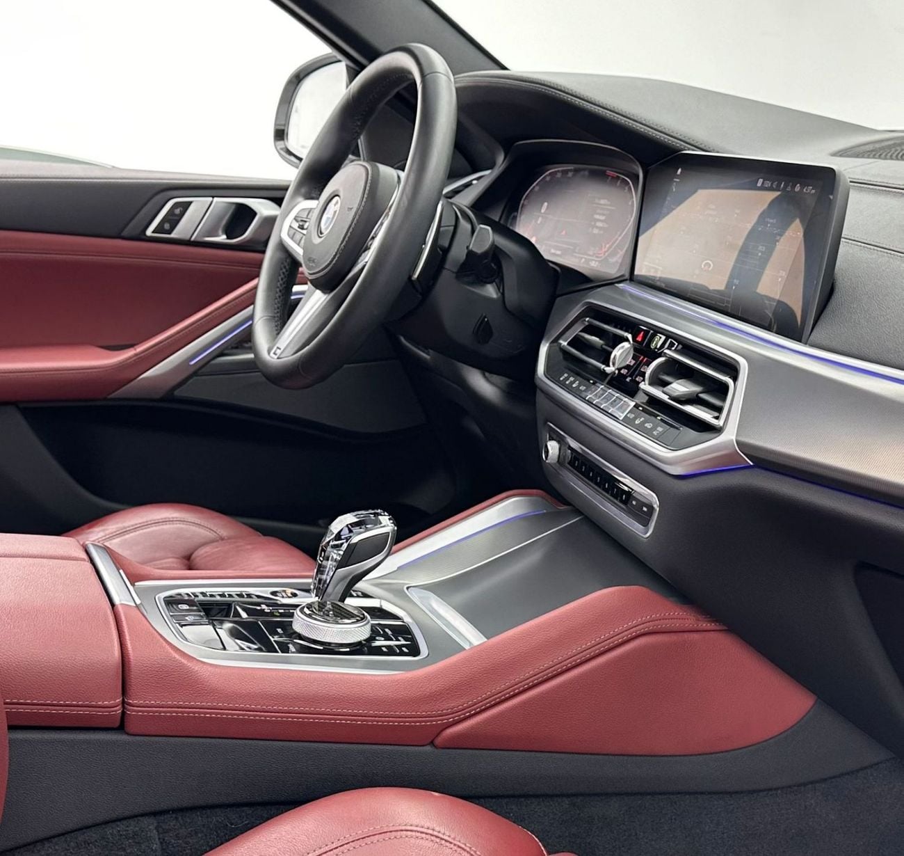BMW X6 2021 BMW X6 xDrive40i M-Sport, 1 Years Warranty Unlimited Km, BMW Full Service History, GCC