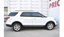 Ford Explorer XLT 3.5 AWD GCC 2018 DEALER WARRANTY