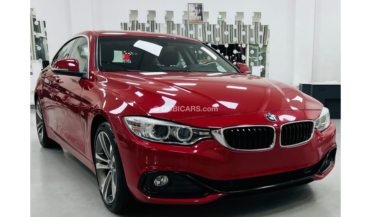 BMW 420i M Sport GCC .. FSH .. Original Paint .. Perfect Condition .. Top .