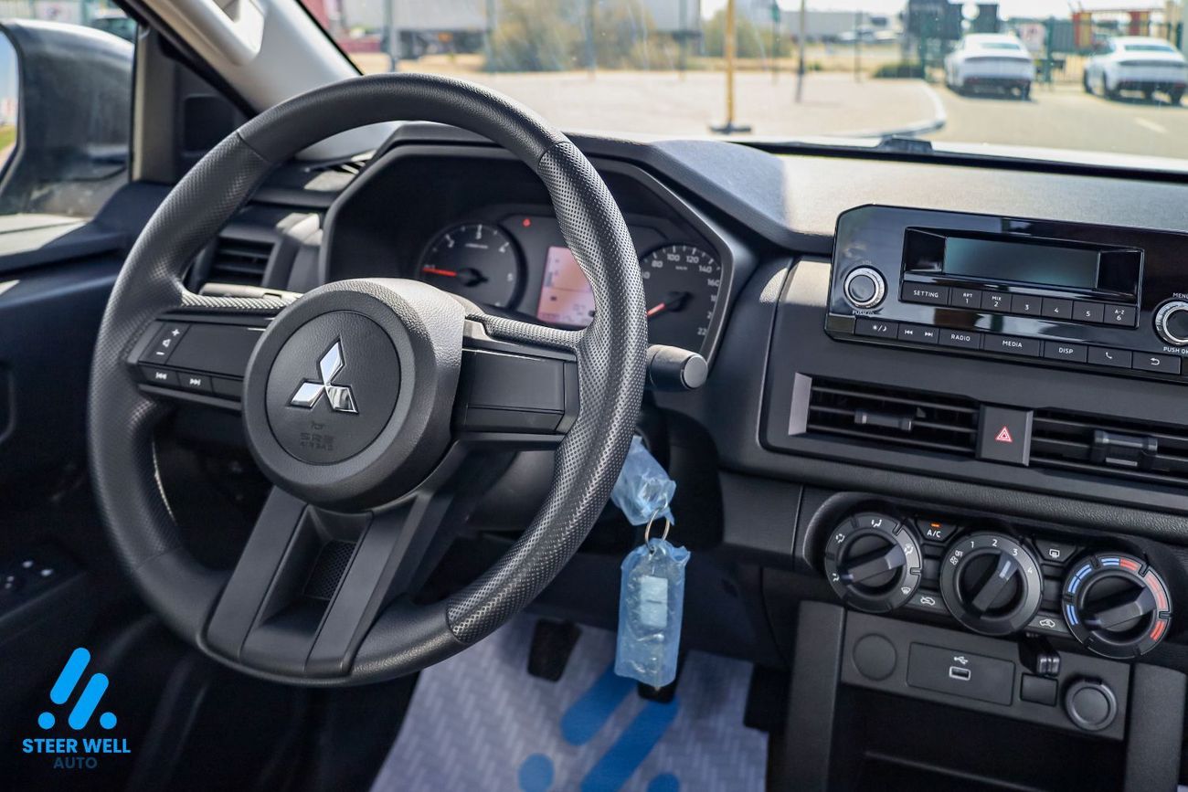 Mitsubishi L200 2026 Single Cabin GL | 2.4L Turbo DSL | 5-Speed MT | 4WD | Heavy-Duty Workhorse