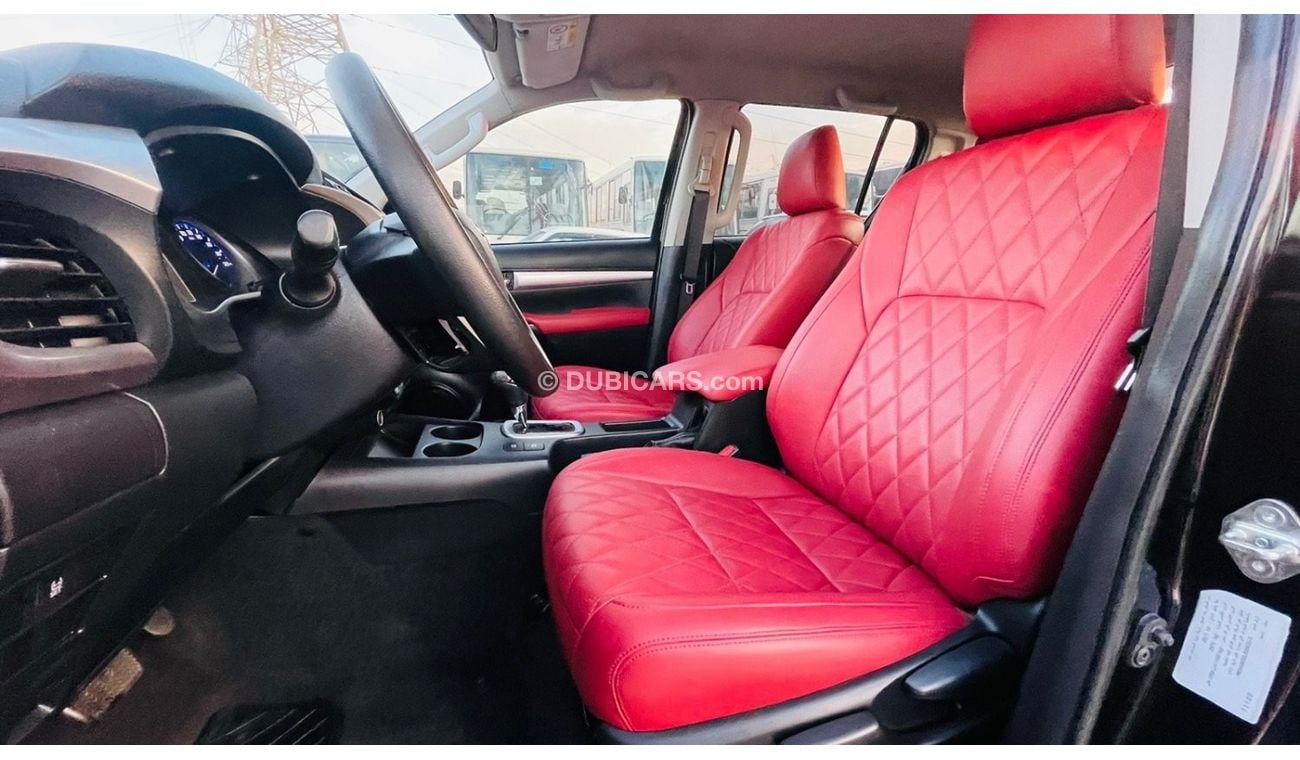 Toyota Hilux TRD 2018 Adventure GCC V6 4.0L Petrol Push Start [LHD] AT 4x4 Leather Seats Premium Condition