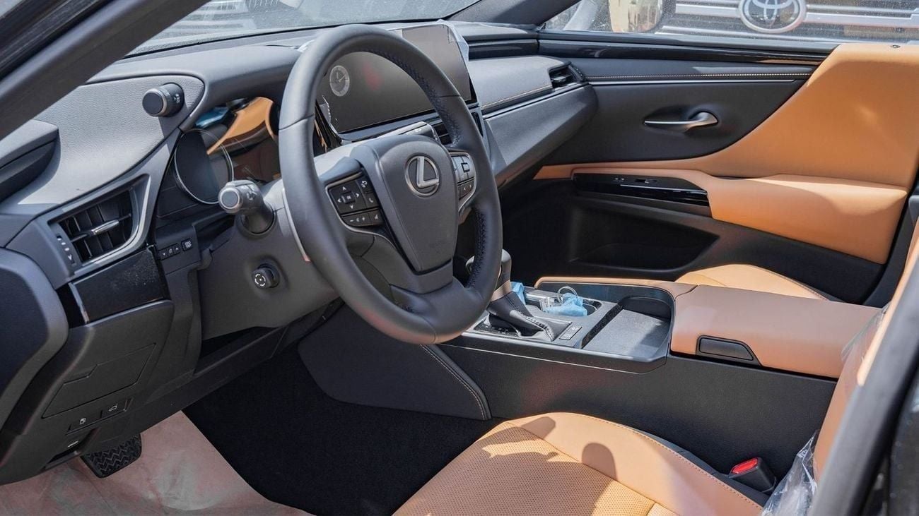 لكزس ES300h 2025 Lexus ES300h 2.5L AT Hybrid (Black)
