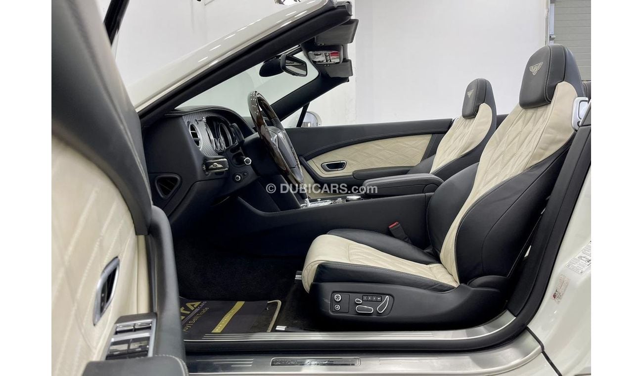 بنتلي كونتيننتال جي تي سي 2015 Bentley Continental GTC Speed V12, Service History, Warranty, GCC