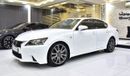 Lexus GS350 EXCELLENT DEAL for our Lexus GS350 F-Sport ( 2015 Model ) in White Color GCC Specs
