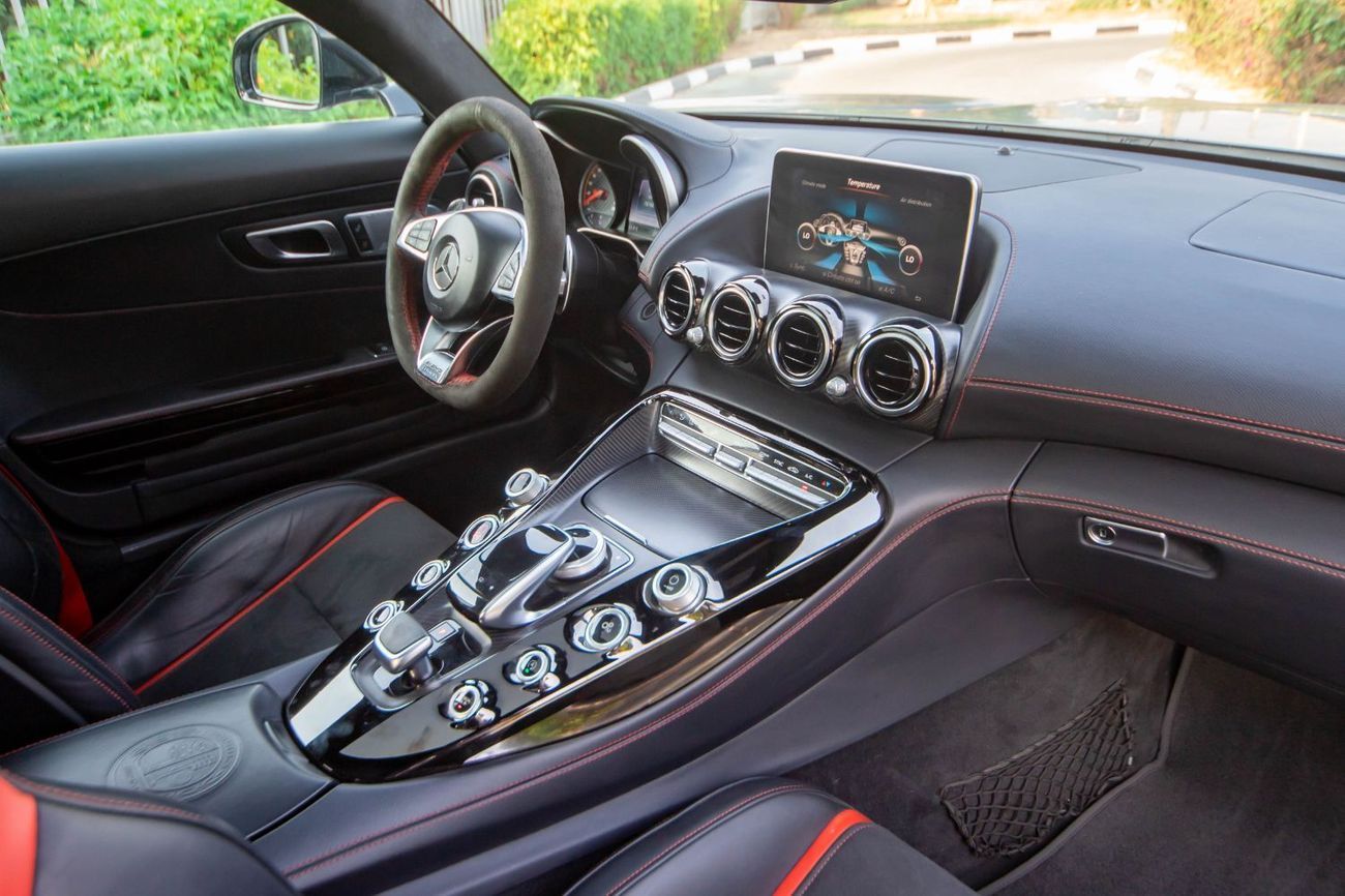 Mercedes-Benz AMG GT S Mercedes AMG GT S 2016 (GCC) in excellent condition, only 75,000 km. Powered by a 4.0L V8 Twin-Turbo