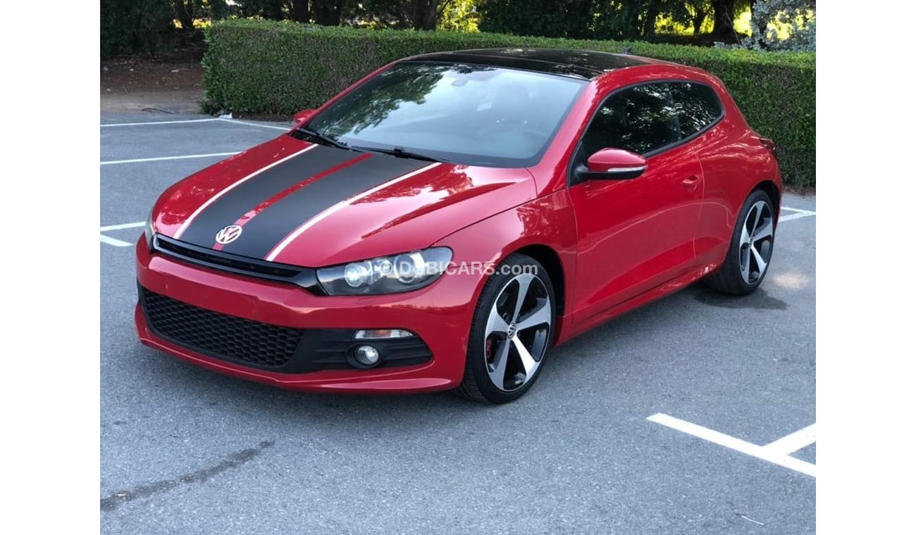 Volkswagen Scirocco R-Line MODEL 2014 GCC CAR PREFECT CONDITION INSIDE AND OUTSIDE FULL OPTION PANORAMIC ROOF LEATHER SE