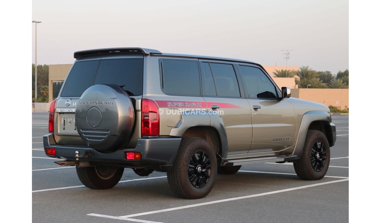 نيسان باترول 2018 | FULL OPTION SUPER SAFARI A/T WITH SUN ROOF GCC SPECS AND EXCELLENT CONDITION