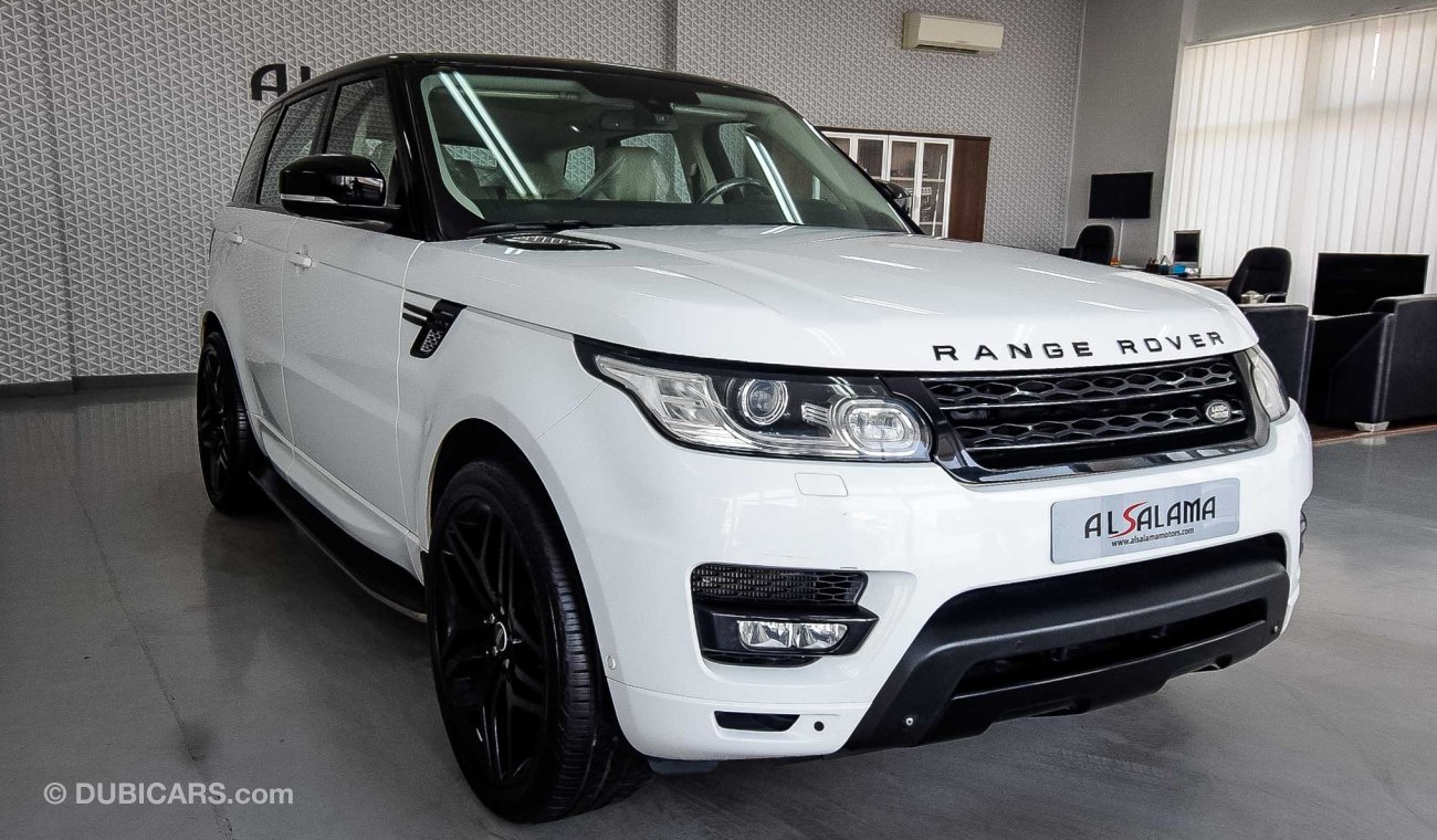 Land Rover Range Rover Sport Supercharged السيارة صيانة الوكالة و تحت الضمان حتى 150000 كم