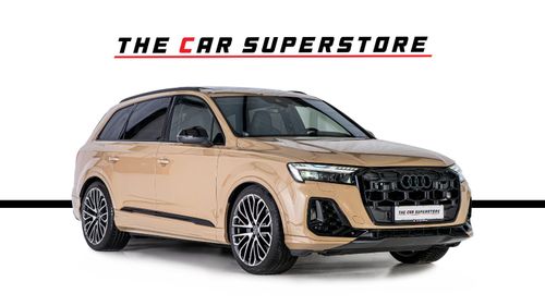 Audi SQ7 2025-Twin Turbo V8-Al Nabooda Warranty-Exclusive Color-Sports Exhaust-22 Inch Rims