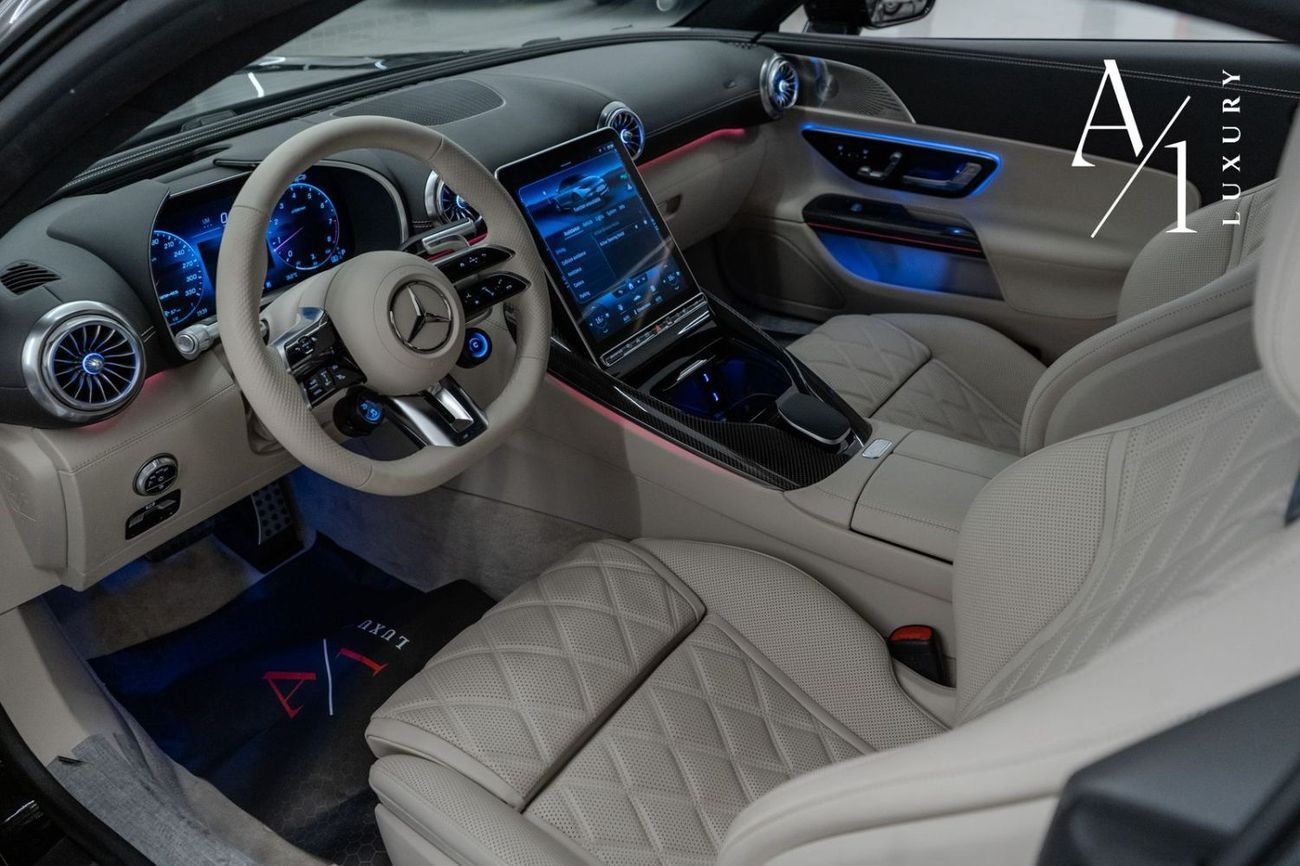 مرسيدس بنز SL 55 AMG Roadster 4Matic+ 2023 Mercedes Benz SL55 AMG 4MATIC Roadster, Mercedes Warranty, Fully Loaded, Very