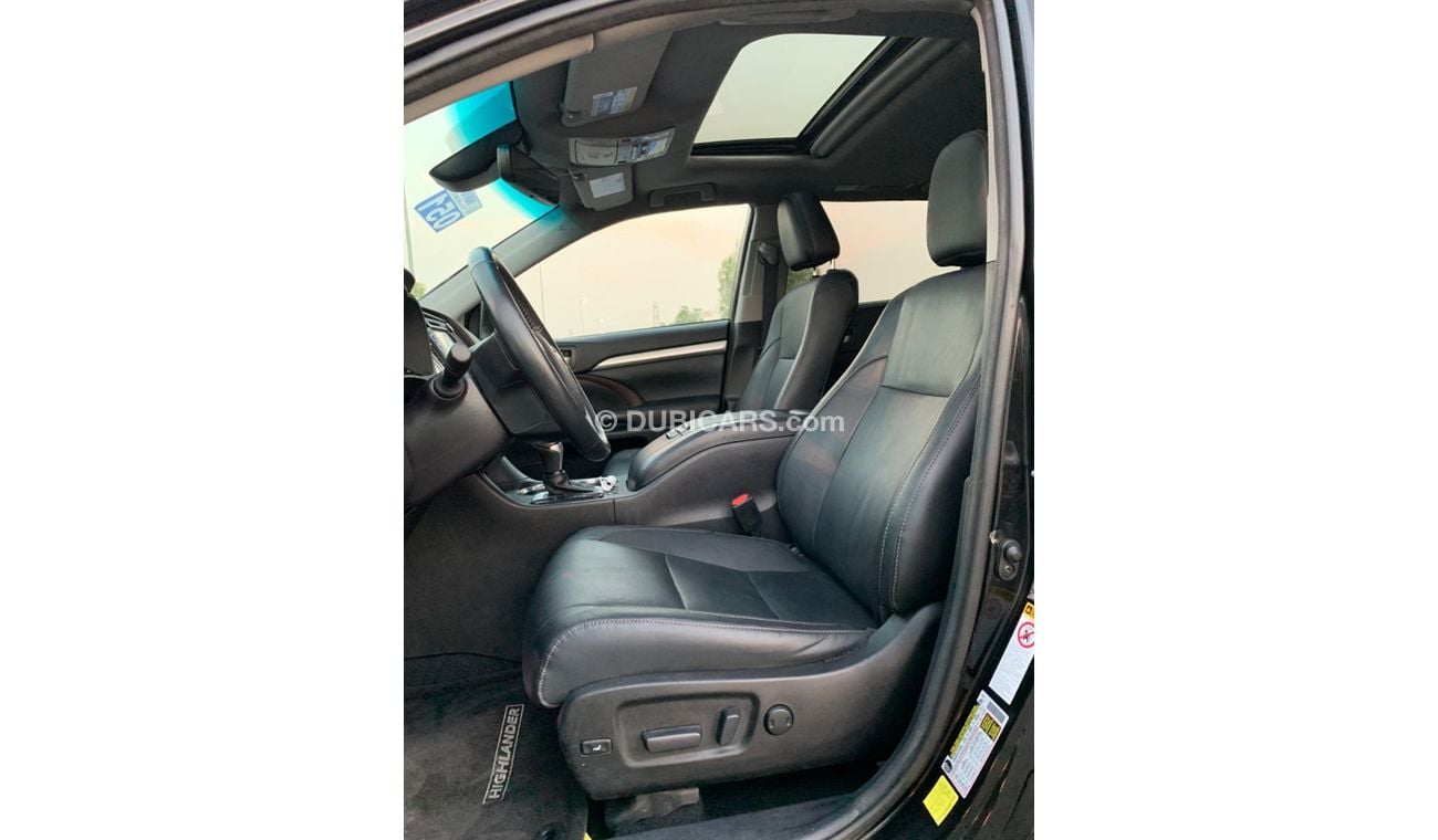 Toyota Highlander 2017 TOYOTA HIGHLANDER XLE 4x4