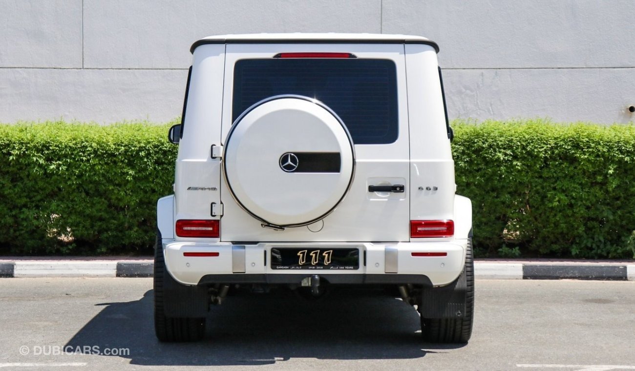 Mercedes-Benz G 63 AMG V8 BITURBO / Warranty and Service Contract  / GCC Specifications