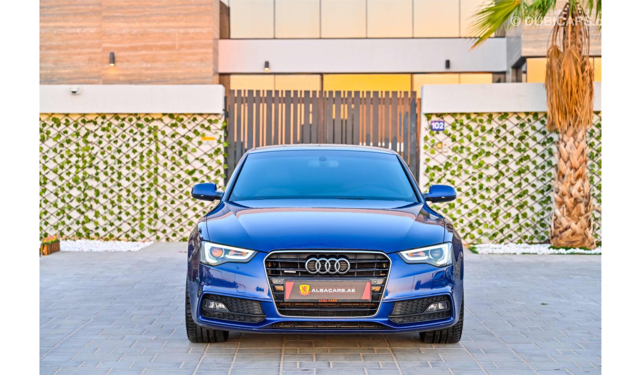 Audi A5 S-line Coupe | 1,351 P.M |  0% Downpayment | Full Option | Spectacular Condition!