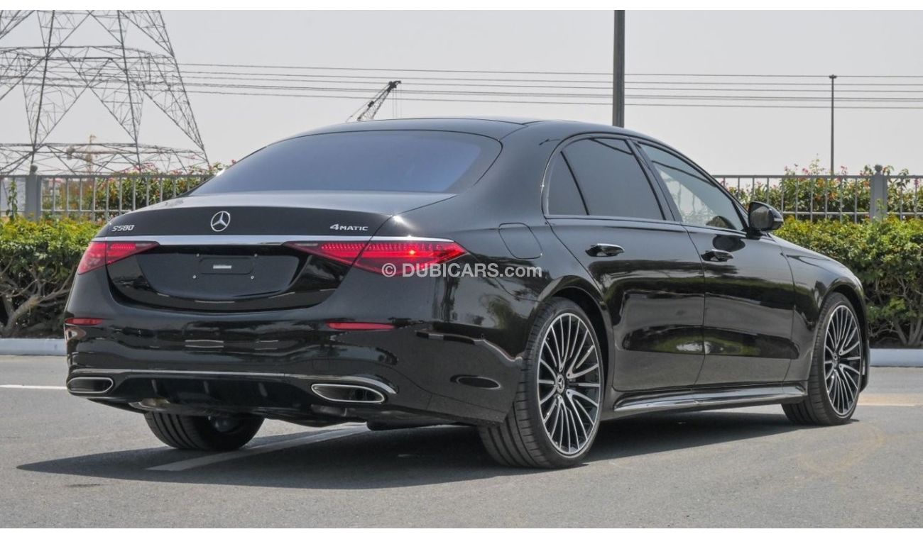 مرسيدس بنز S 580 Mercedes Benz S 580 4Matic V8 | HUD | Pilot Seats Fully Loaded REAR AXLE STEERING | 2024