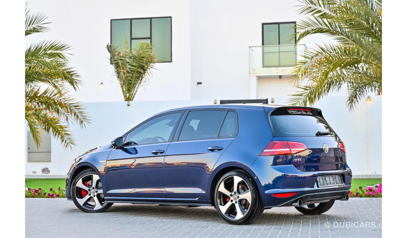 Volkswagen Golf GTI - Low Mileage & Full Service History! - AED 1,351 Per Month Only - 0% DP