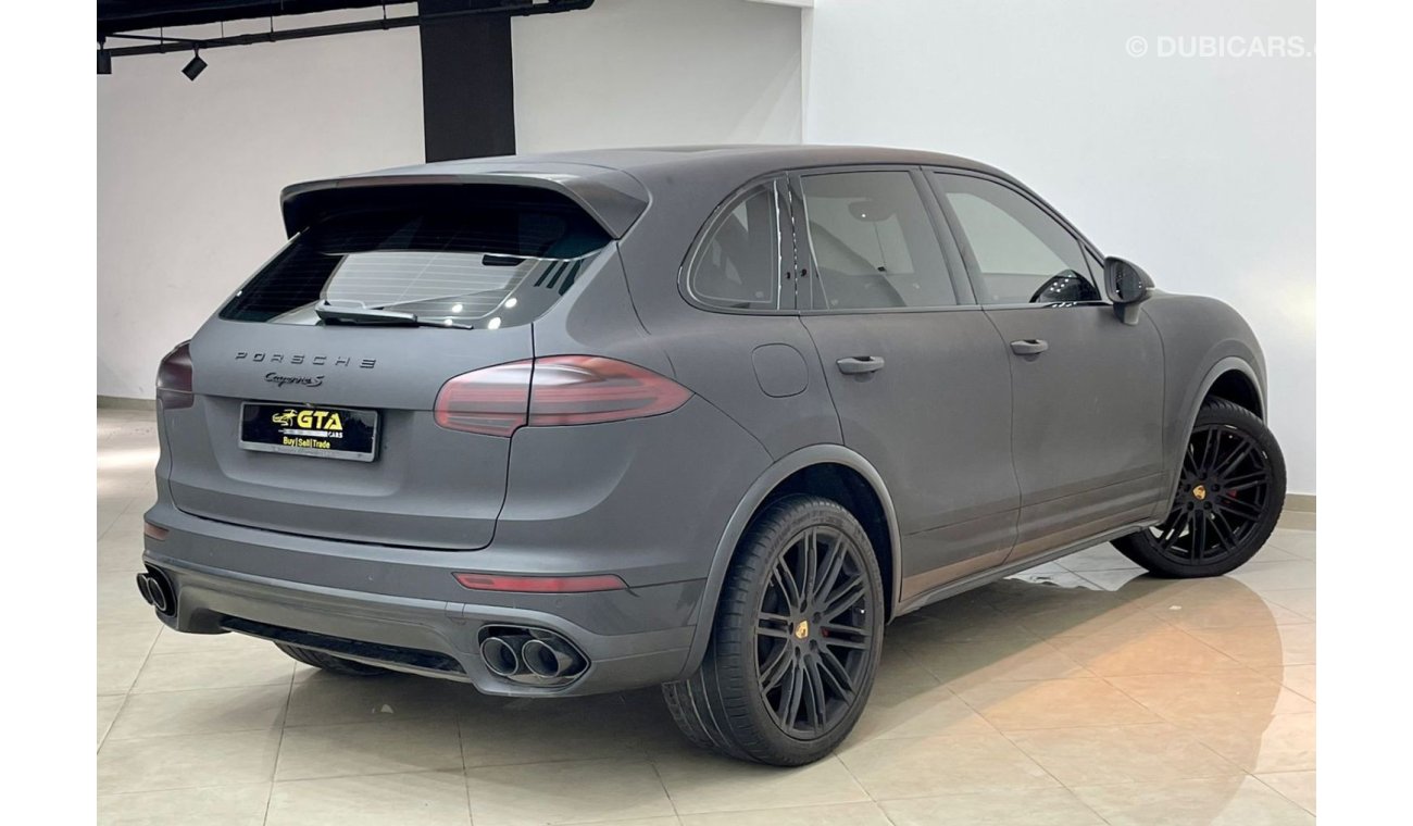 Porsche Cayenne S 2015 Porsche Cayenne S, Full Service History, Warranty, GCC