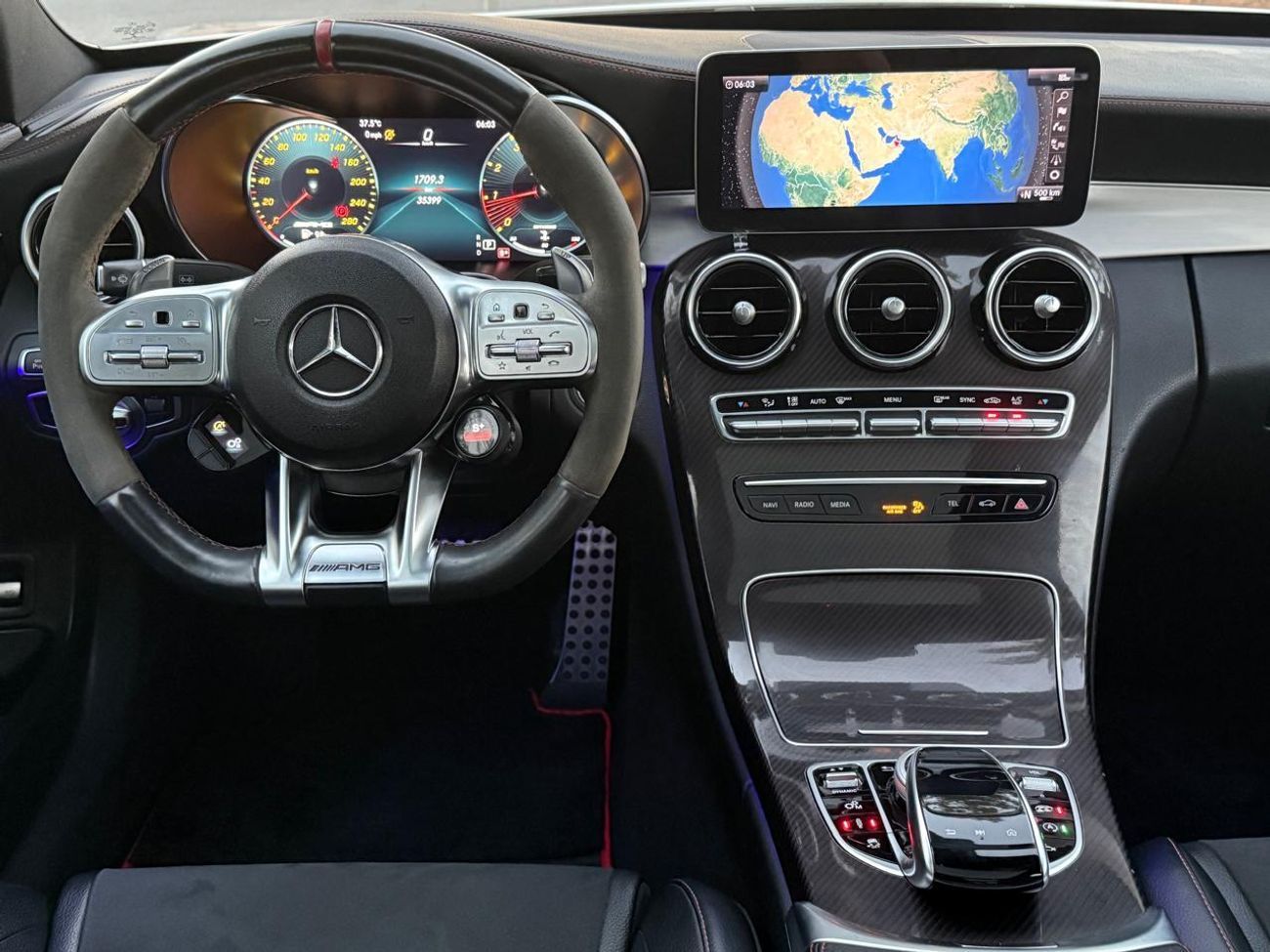Mercedes-Benz C 43 AMG Std 3.0L MERCEDES BENZ C43 AMG 2021 EDITION AMG SEATS FULL OPTION IN VERY LOW MILEAGE WITH ONE YEAR