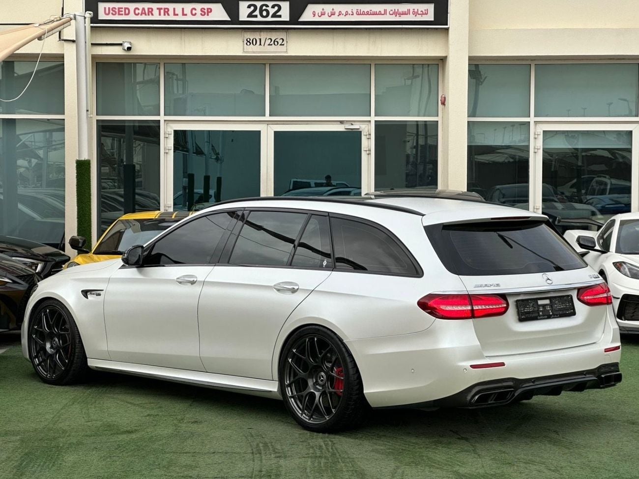 مرسيدس بنز E 63 AMG MERCEDES BENZ AMG E63s WAGON GCC 2019 Gargash Service History Stage 2+ Zero Accidents Super Clean 6