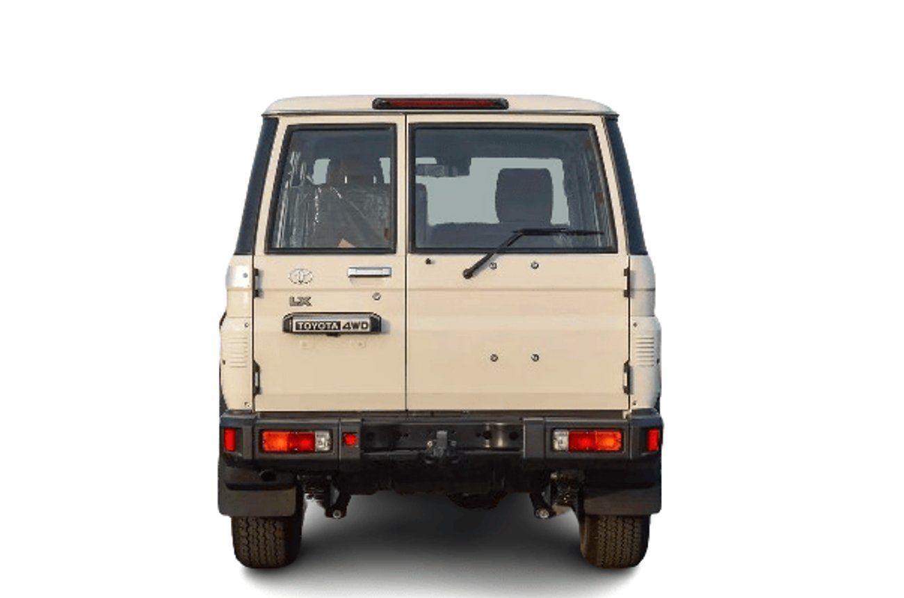 Toyota Land Cruiser 70 TLC76 DSL ECTMQM001 – 2026 5 Doors Hardtop - 2.8L Diesel Auto White with Tan Interior