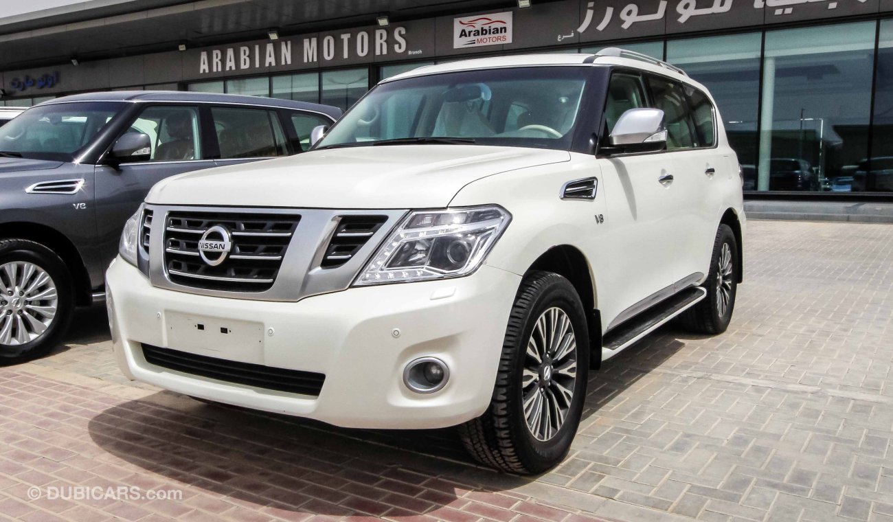 Nissan Patrol SE With Platinum VVEL DIG Badge