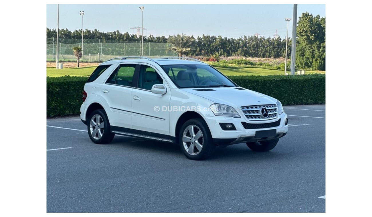 مرسيدس بنز ML 350 موديل 2009 خليجي فل مواصفات كرأسي جلد ومثبت سرعه وتحكم كهربي كأمل ونظام صوت ممتاز