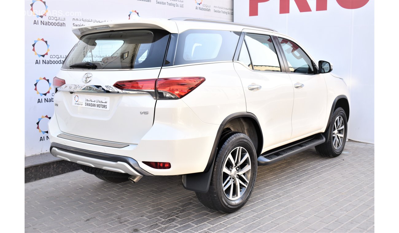 Toyota Fortuner 4.0L VXR V6 4WD 2018 GCC SPECS DEALER WARRANTY