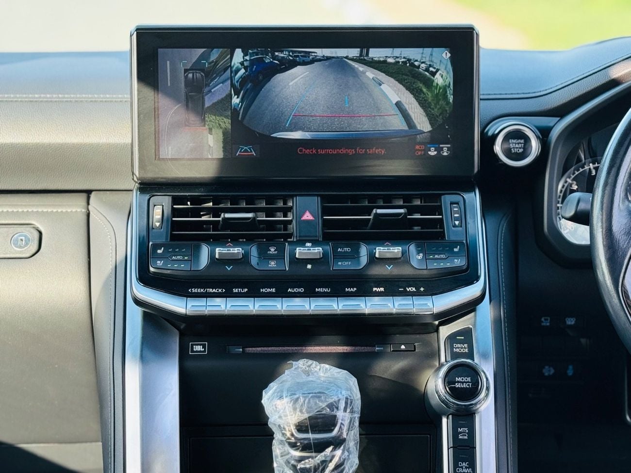 Toyota Land Cruiser LC300 sahara top of the range Black with Black interior