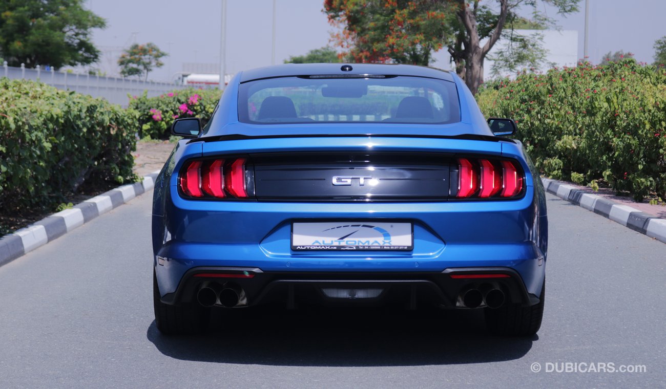 Ford Mustang GT Premium, 5.0 V8 GCC, 0km w/ 3Yrs or 100K km WTY + 60K km SERV from Al Tayer