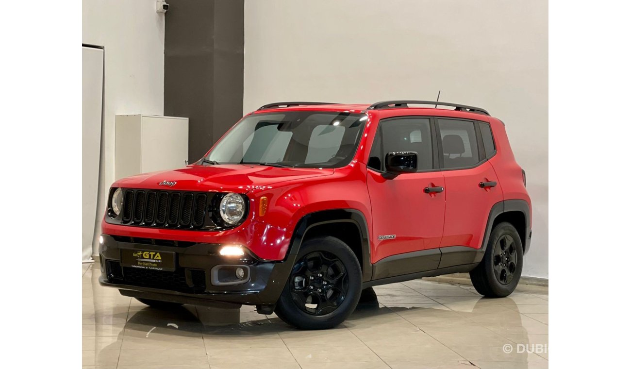 Jeep Renegade 2017 Renegade Longitude, Full Service History, Warranty, GCC