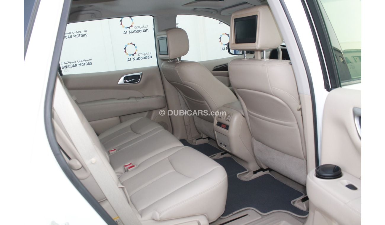 نيسان باثفايندر 3.5L SL V6 4 WD 2015 WITH 360 CAMERA FULL OPTION