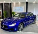 Maserati Ghibli S 3.0L AMAZING BLUE COLOR SQ4 V6 || GCC || FREE ACCIDENT || HIGHEST CATEGORY || LOW MILEAGE