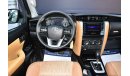 Toyota Fortuner AED 1519 PM | 2.7L EXR 4WD GCC DEALER WARRANTY