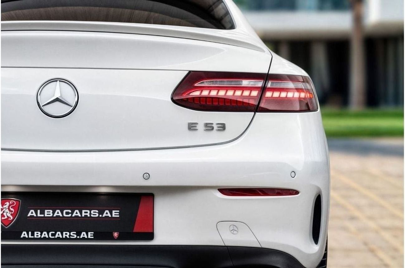 Mercedes-Benz E 53 AMG AMG Coupe | 6,854 P.M  | 0% Downpayment | Warranty 2028!