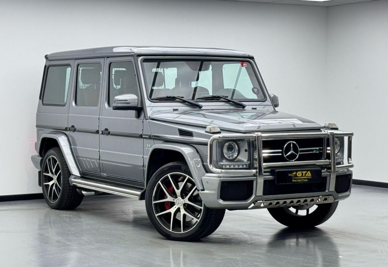 مرسيدس بنز G 63 AMG Std 5.5L 2018 Mercedes-AMG G63, 1 Year Warranty, Full Service History, GCC
