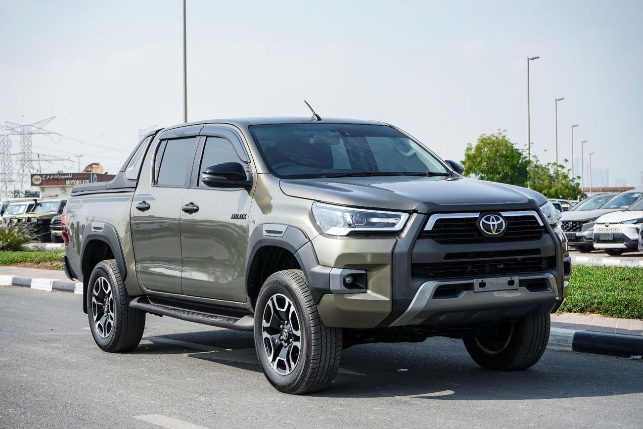 تويوتا هيلوكس The Toyota Hilux is a legendary, tough, and versatile pickup truck known for reliability, available 